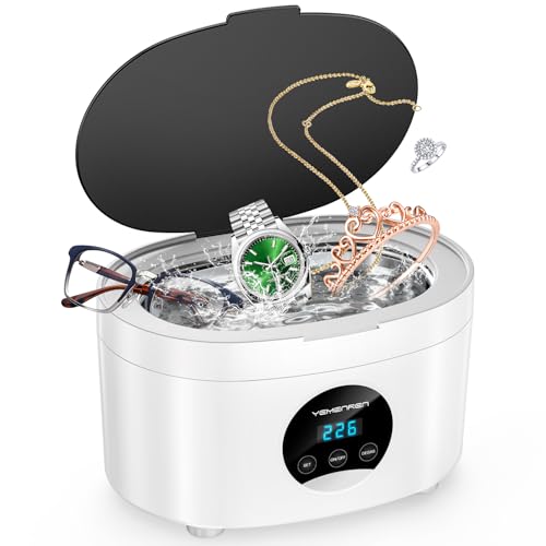 Amazon | YEMENREN 超音波洗浄機 600ml 大容量 48,000Hz 小型